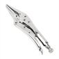 Long Nose Locking Pliers 9" Deli Tools EDL20015B (silver) цена и информация | Käsitööriistad | hansapost.ee