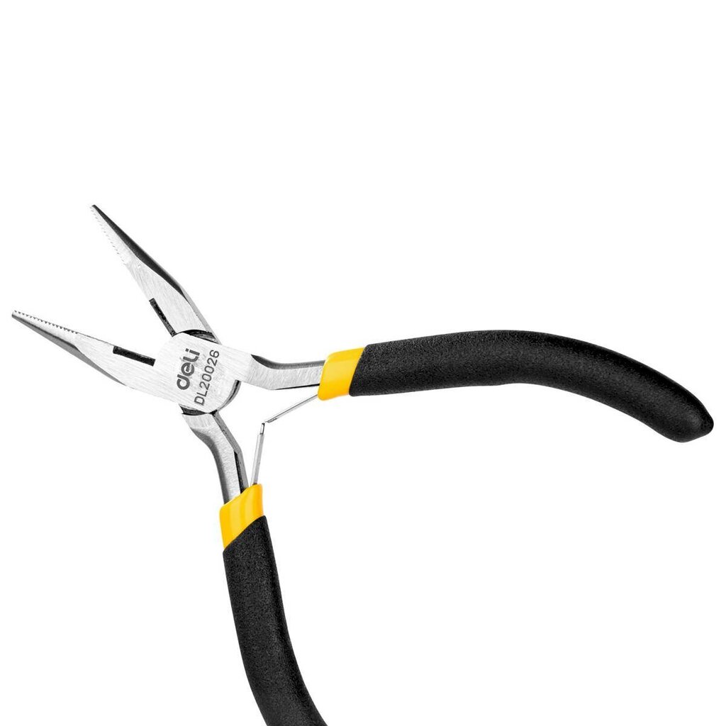 Mini Pliers 5" Deli Tools EDL20026 (yellow) hind ja info | Käsitööriistad | hansapost.ee