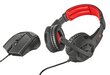 Mänguri komplekt : kõrvaklapid + arvutihiir GXT784/21472 TRUST hind ja info | Kõrvaklapid | hansapost.ee
