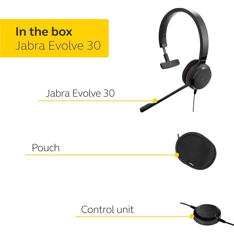 Jabra Evolve 30 II цена и информация | Kõrvaklapid | hansapost.ee