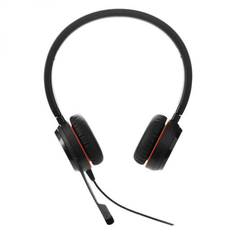 Jabra Evolve 30 Stereo Black цена и информация | Kõrvaklapid | hansapost.ee