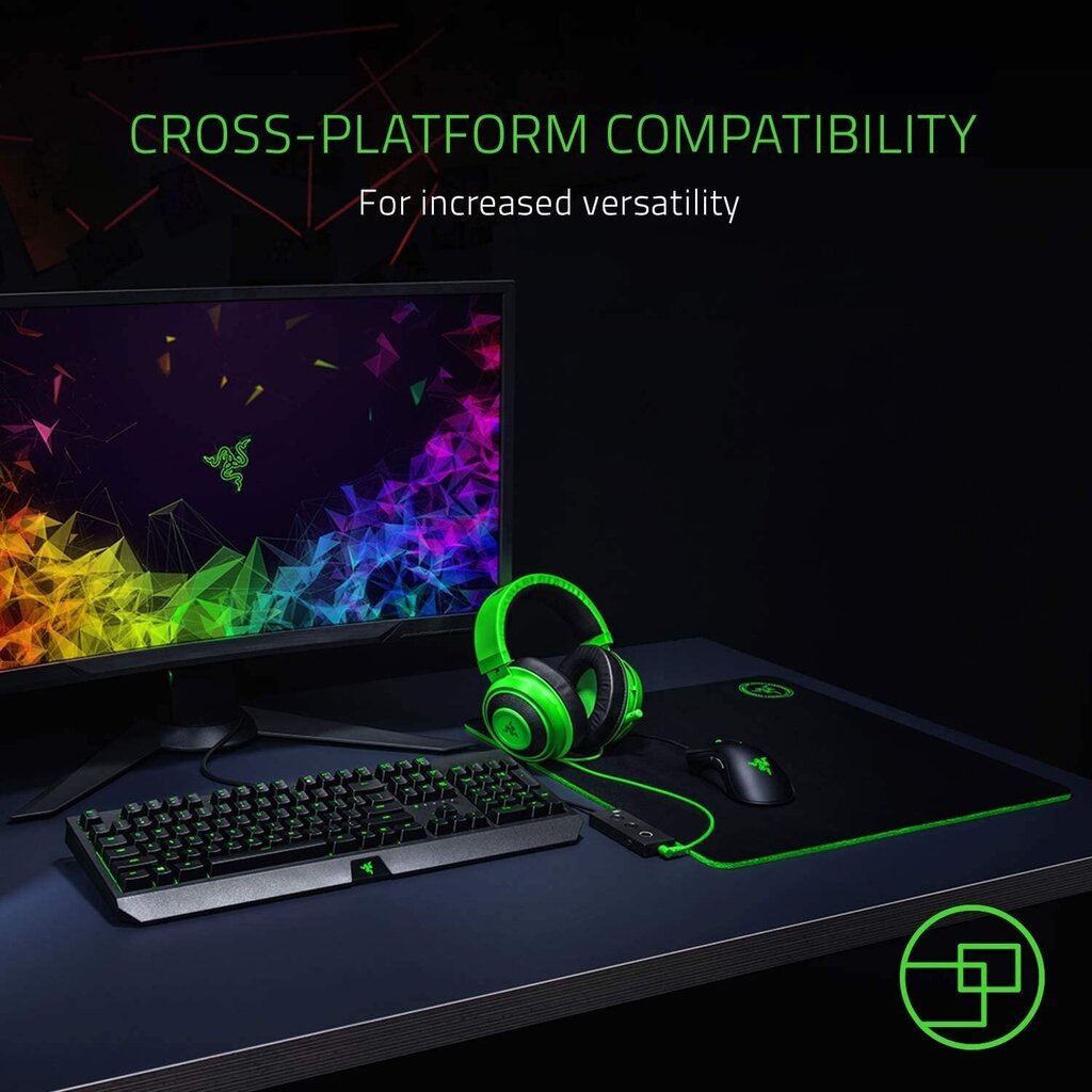 Razer Kraken, green цена и информация | Kõrvaklapid | hansapost.ee