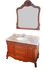 Комплект мебели для ванной, 8192, 2 части, коричневый цена и информация | Комплекты в ванную | hansapost.ee