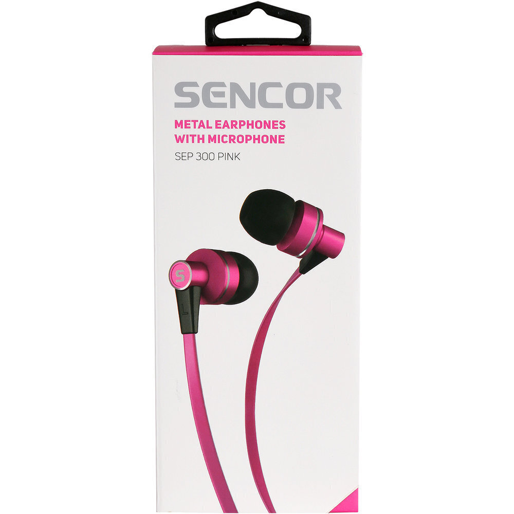 Sencor SEP 300 Pink hind ja info | Kõrvaklapid | hansapost.ee