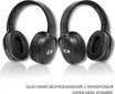 Juhtmevabad kõrvapealsed kõrvaklapid QOLTEC - must hind ja info | Kõrvaklapid | hansapost.ee
