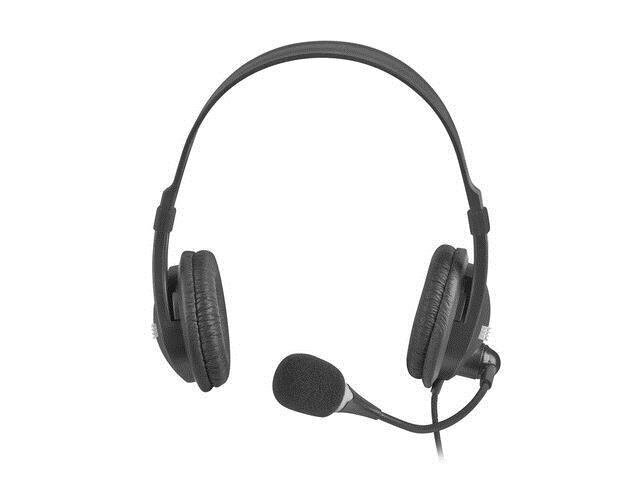 Juhtmega kõnekeskuse peakomplekt/kõrvaklapid mikrofoniga NATEC Drone USB hind ja info | Kõrvaklapid | hansapost.ee