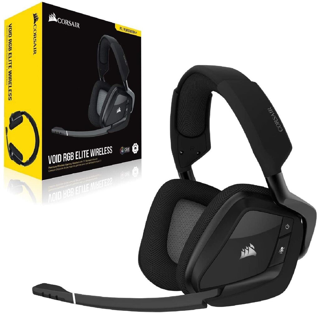 Corsair Gaming Void Elite RGB Carbon hind ja info | Kõrvaklapid | hansapost.ee