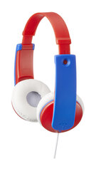 Juhtmega kõrvapealsed kõrvaklapid lastele JVC, HA-KD7-RN-E hind ja info | Kõrvaklapid | hansapost.ee