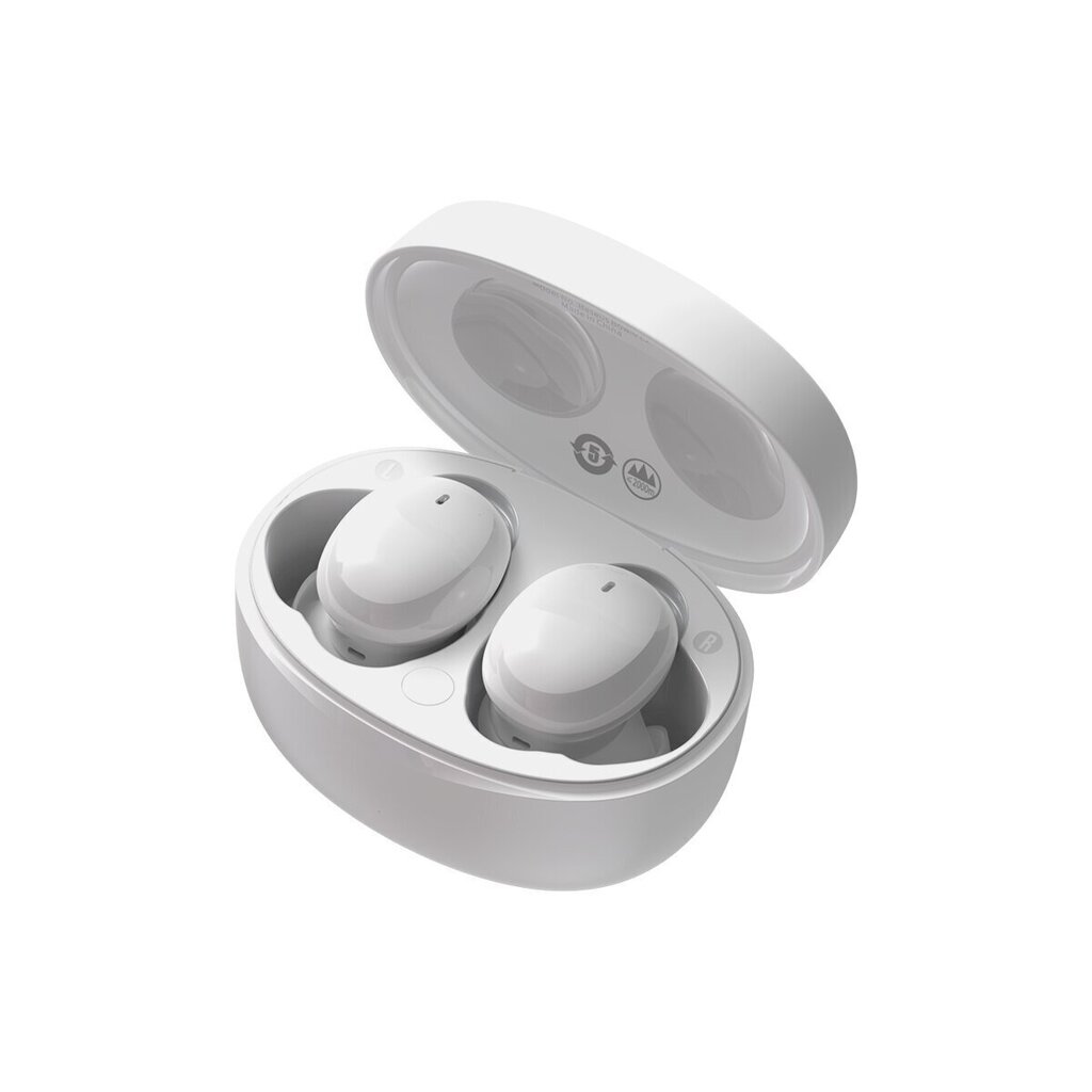 Baseus Bowie E2 juhtmevabad TWS Bluetooth 5.2 kõrvaklapid veekindlad IP55 valge (NGTW090002) hind ja info | Kõrvaklapid | hansapost.ee