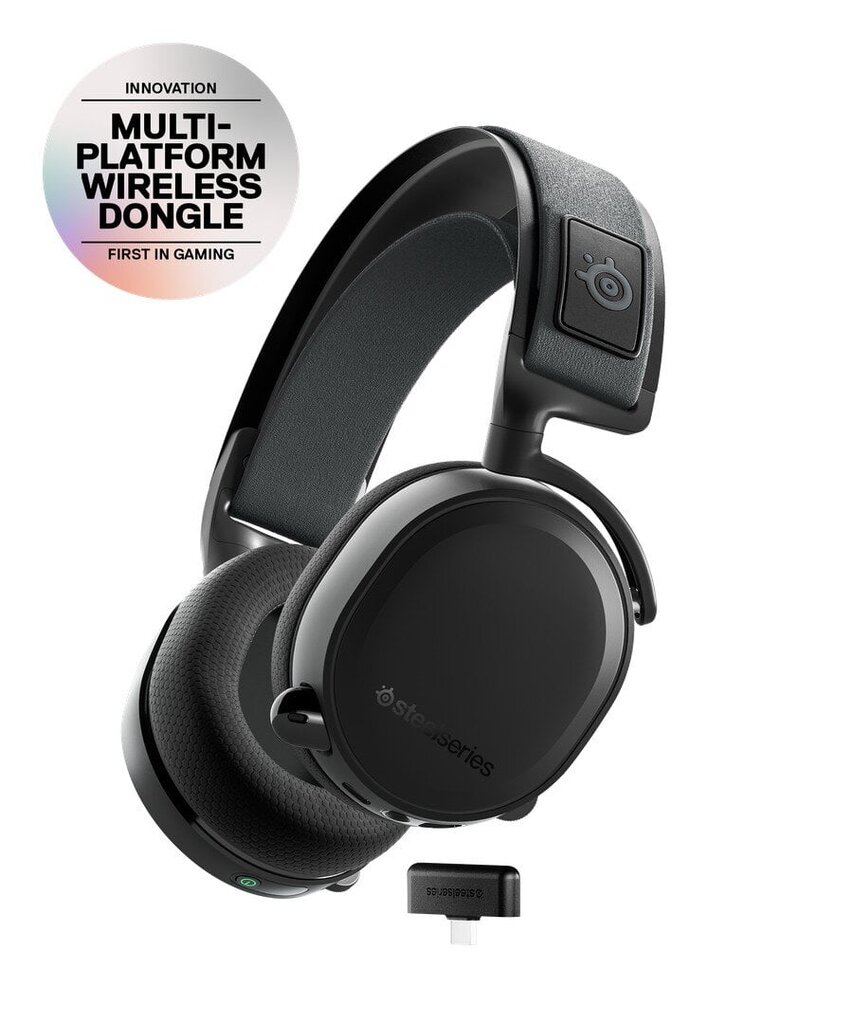 SteelSeries Arctis 7+, black hind ja info | Kõrvaklapid | hansapost.ee