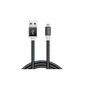 ADATA USB kaabel USB-microUSB 1m Must hind ja info | Mobiiltelefonide kaablid | hansapost.ee
