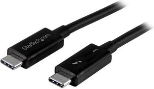 STARTECH 0.5m Thunderbolt 3 Cable hind ja info | Mobiiltelefonide kaablid | hansapost.ee