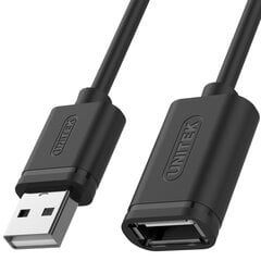 Unitek зарядный кабель C417GBK USB 2.0, 3 м черный цена и информация | Unitek Мобильные телефоны, Фото и Видео | hansapost.ee