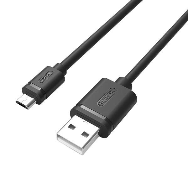 Kaabel Unitek, USB-microUSB, 2 m hind ja info | Mobiiltelefonide kaablid | hansapost.ee