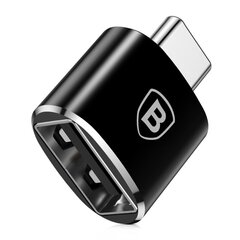 Адаптер Baseus, USB 2.0 / USB тип C, 2.4A 27625-uniw цена и информация | Baseus Мобильные телефоны, Фото и Видео | hansapost.ee