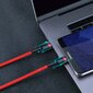 Laadimiskaabel Baseus Cafule CATKLF-GG1 USB-C ->USB-C, 60W / PD 3.0 / 100 cm, must цена и информация | Mobiiltelefonide kaablid | hansapost.ee