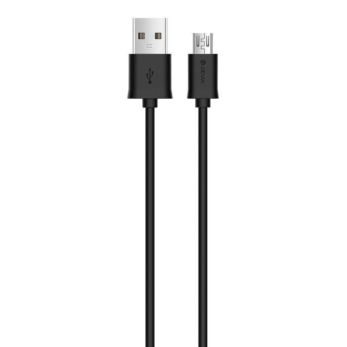 Komplekt Devia Pheez (3 tk) USB 2.0 - Micro USB, 25cm, 1m, 2m hind ja info | Mobiiltelefonide kaablid | hansapost.ee