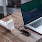 Adapteri jaotur Baseus Multi-Function Hub Type-C į Usb3.0*4+Pd, tumehall CAHUB-EZ0G цена и информация | Mobiiltelefonide kaablid | hansapost.ee