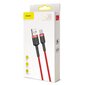 Kaabel Baseus USB Nylon Braided Wire Usb / Usb-C Qc3.0 2A 3m, punane CATKLF-U09 hind ja info | Mobiiltelefonide kaablid | hansapost.ee