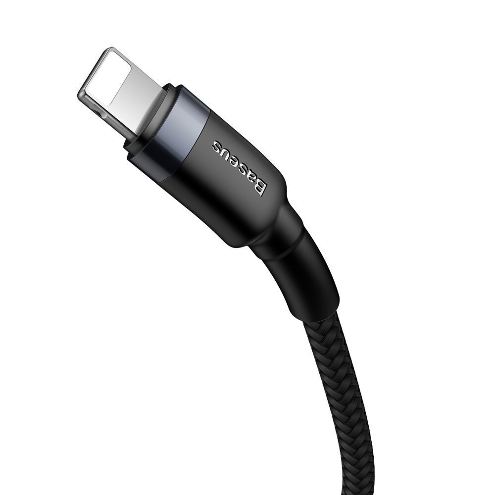 Laadimiskaabel Baseus Cafule CATLKLF-G1 USB-C -> 18W / PD 2.0 / 100 cm, must hind ja info | Mobiiltelefonide kaablid | hansapost.ee