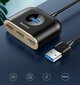 Baseus Square Round USB Adapter, HUB USB 3.0 to 1x USB 3.0 + 3x USB 2.0.1m (Must) цена и информация | Mobiiltelefonide kaablid | hansapost.ee