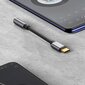 Baseus L54 USB-C kuni 3,5 mm emasadapter DAC 24-bitine 48 KHz must (CATL54-01) hind ja info | Mobiiltelefonide kaablid | hansapost.ee