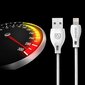 Ühenduskaabel Dudao USB / Lightning 2.1A kaabel 2m valge, L4L 2m, valge цена и информация | Mobiiltelefonide kaablid | hansapost.ee