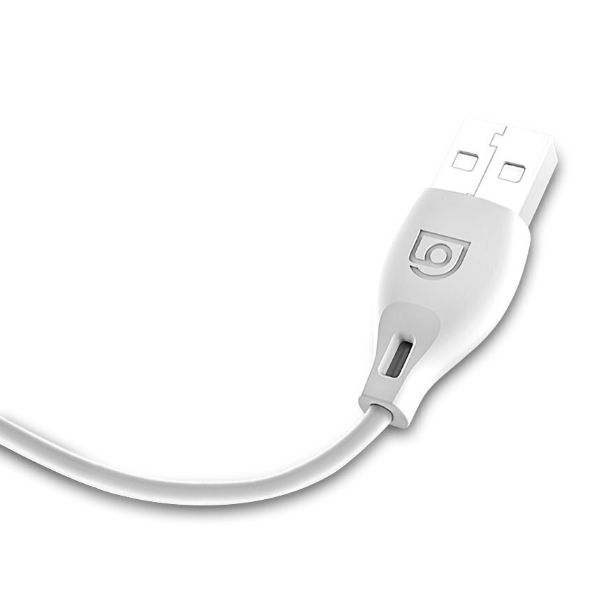 Ühenduskaabel Dudao USB / Lightning 2.1A kaabel 2m valge, L4L 2m, valge цена и информация | Mobiiltelefonide kaablid | hansapost.ee