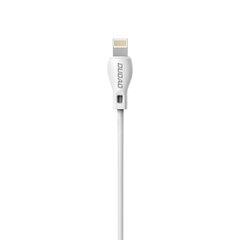 Соединительный кабель Dudao USB / Lightning 2.1A кабель 2 м, белый, L4L 2 м, белый цена и информация | Кабели для телефонов | hansapost.ee