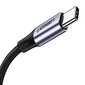Ugreen US288 USB-C QC3.0 kaabel 1m must hind ja info | Mobiiltelefonide kaablid | hansapost.ee