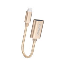 Переходный кабель Dudao OTG USB 2.0 на USB Type C серый (L15T) цена и информация | Кабели для телефонов | hansapost.ee