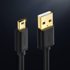 USB-кабель UGREEN 480 Мбит / с, 1 м, черный цена и информация | Кабели для телефонов | hansapost.ee