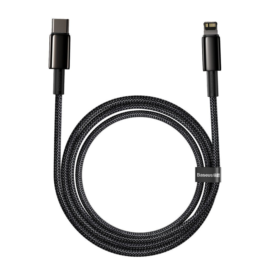 Kaabel Baseus USB Type C - Lightning 20 W, 2 m 6953156232044 hind ja info | Mobiiltelefonide kaablid | hansapost.ee