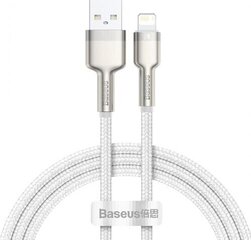 Baseus Cafule Series Кабель USB Į Lightning 2.4A 1м Белый CALJK-A02 цена и информация | Borofone 43757-uniw | hansapost.ee