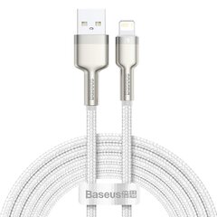 Кабель Baseus Cafule Series USB IP 2.4A 2м, белый CALJK-B02 цена и информация | Borofone 43757-uniw | hansapost.ee