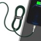 Kaabel Baseus Cafule Series Type-C to iP PD 20W 1m, roheline hind ja info | Mobiiltelefonide kaablid | hansapost.ee