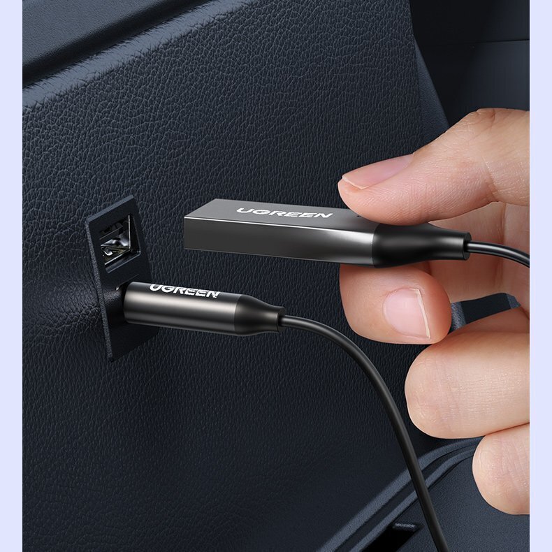 Ugreen (CM309) 5.0 USB, AUX, Bluetooth hind ja info | Mobiiltelefonide kaablid | hansapost.ee