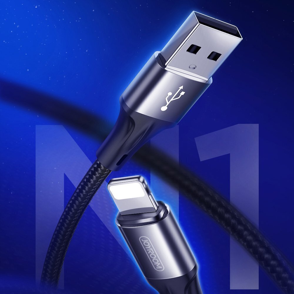 Kaabel Joyroom USB - Lightning cable 3 A, 1 m (S-1030N1) цена и информация | Mobiiltelefonide kaablid | hansapost.ee