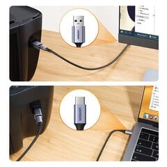 Адаптер Ugreen USB-C - USB-B, серый цена и информация | Кабели для телефонов | hansapost.ee
