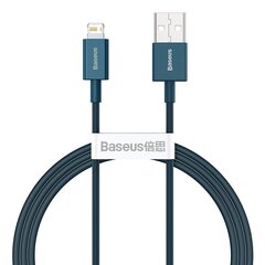 Baseus Superior Series Cable USB to iP 2.4A 1m (blue) цена и информация | Borofone 43757-uniw | hansapost.ee