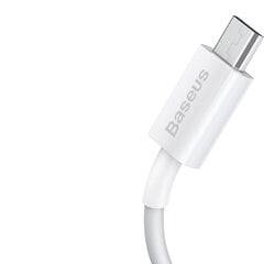 Kaabel Baseus Superior Series USB - micro USB fast charging data cable 2A, 1m (CAMYS-02) hind ja info | Mobiiltelefonide kaablid | hansapost.ee