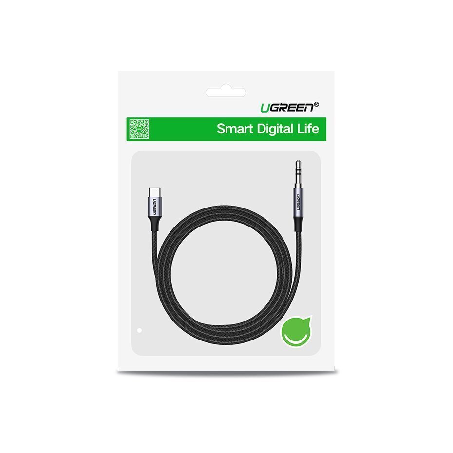 Kaabel Ugreen, USB-C-3.5 mm jack цена и информация | Mobiiltelefonide kaablid | hansapost.ee