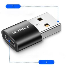 Joyroom S-H152 USB-A - USB-C адаптер, 2 шт. цена и информация | Borofone 43757-uniw | hansapost.ee