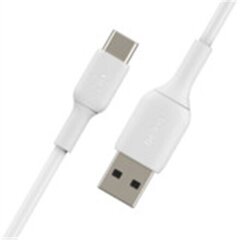 Belkin BOOST CHARGE  USB-C to USB-A Cabl цена и информация | Borofone 43757-uniw | hansapost.ee