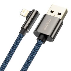 Кабель USB к Lightning Baseus Legend Series, 2.4A, 2 м (синий) цена и информация | Кабели для телефонов | hansapost.ee