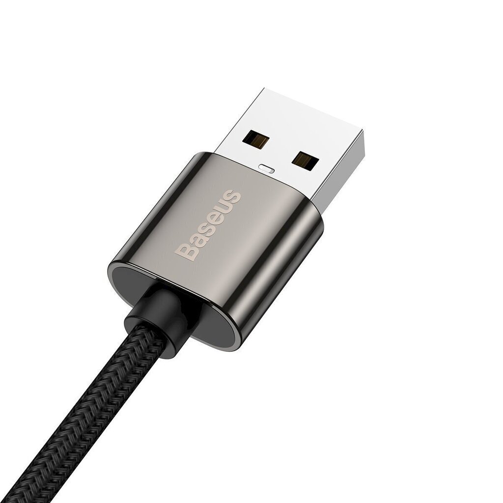 Cable USB to USB-C Baseus Legend Series, 66W, 2m (black) hind ja info | Mobiiltelefonide kaablid | hansapost.ee