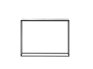 Konsoollaud Interieurs86 Orsay 91 cm, valge/must hind ja info | Konsoollauad | hansapost.ee
