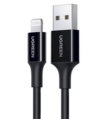 Ugreen US155, USB - Lightning Cable, 2m hind ja info | Mobiiltelefonide kaablid | hansapost.ee