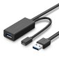 Ugreen US175, USB 3.0, micro USB, 5m цена и информация | Mobiiltelefonide kaablid | hansapost.ee