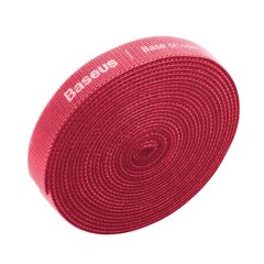 Baseus Rainbow Circle Velcro Straps 3m Red цена и информация | Кабели для телефонов | hansapost.ee